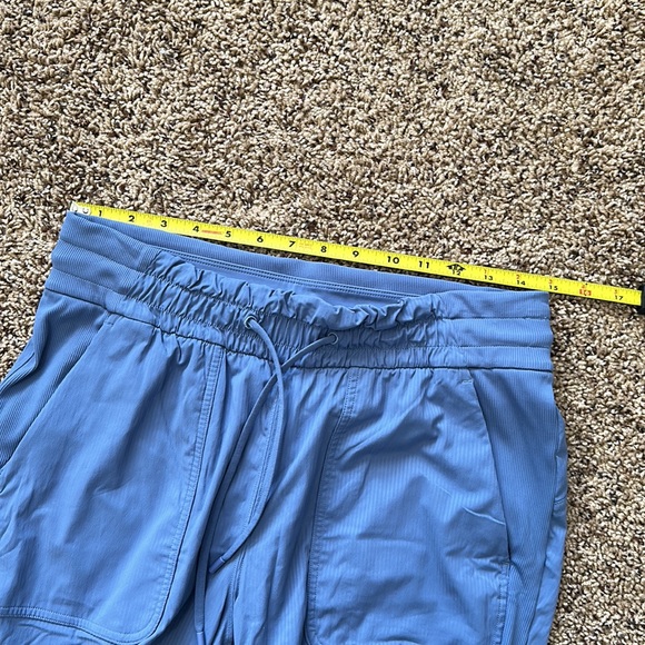 Lululemon Beyond The Studio Joggers High Waisted Bunched Periwinkle/Blue Size 8 - Picture 12 of 16
